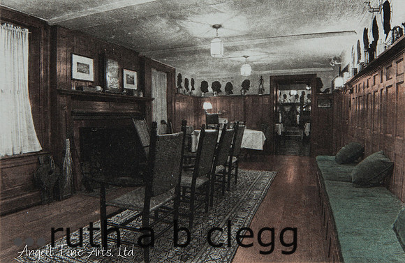 The Green Room at the Providence Art Club