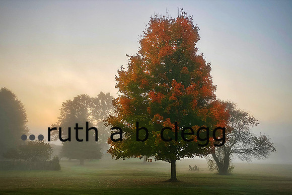 Fine art by Ruth A. B. Clegg exploring transition, light change, and landscape presence for perceptual support.