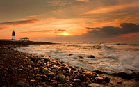 Fine art by Ruth A. B. Clegg capturing morning light and horizon emergence to support clarity and perception.
