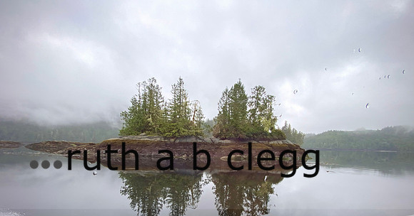 Fine art by Ruth A . B. Clegg of a peaceful landscape, composed for calm perception and presence.