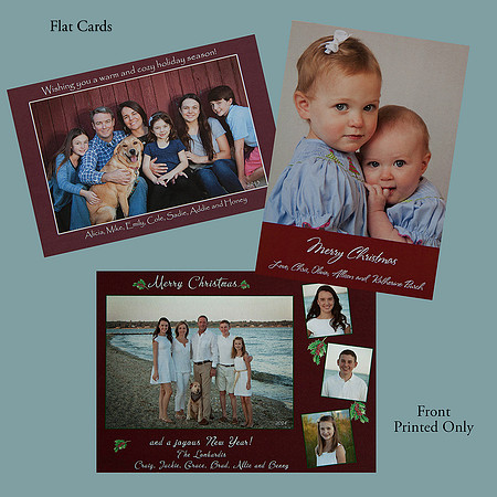 Flat   Hoiday Greeting card designed by Ruth Clegg