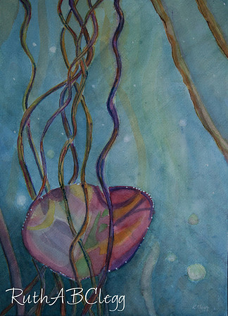 21x17_One Lily Pad_Watercolor_450