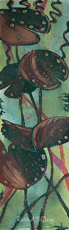 11x22_Pond Lilies III_Linocut_375