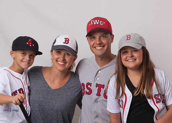 Baseball Family Portrait