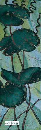 Pond Lilies_linocut